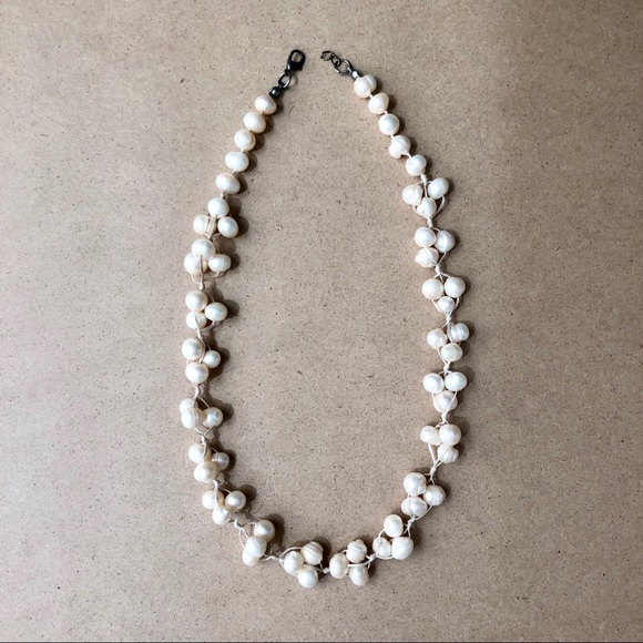 Jewelry - ⚪️ Natural Pearl Cluster Necklace ⚪️ Jewelry - ⚪️ Natural Pearl Cluster Necklace ⚪️